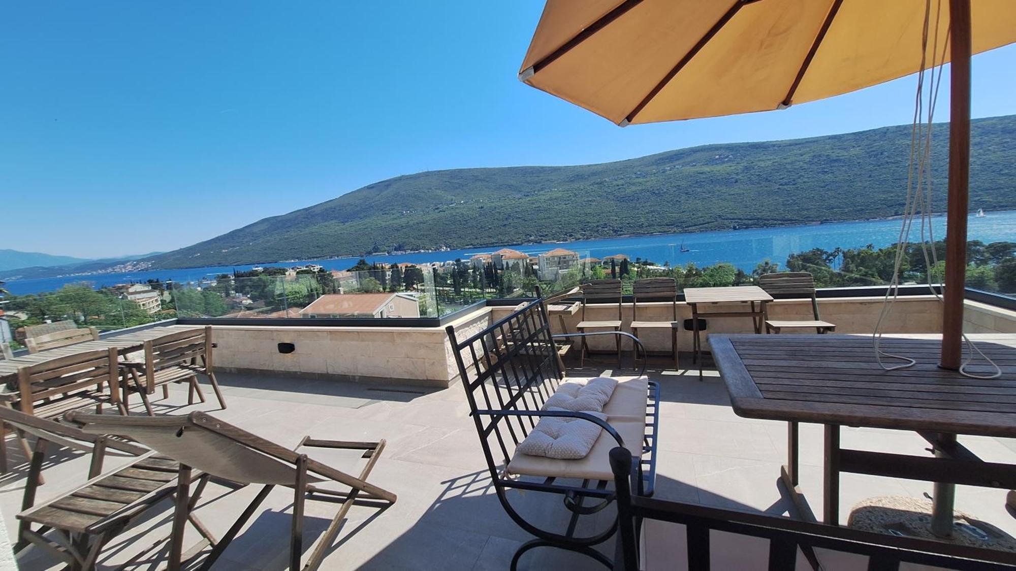 Porto Vista Penthouse Kumbor Διαμέρισμα Εξωτερικό φωτογραφία