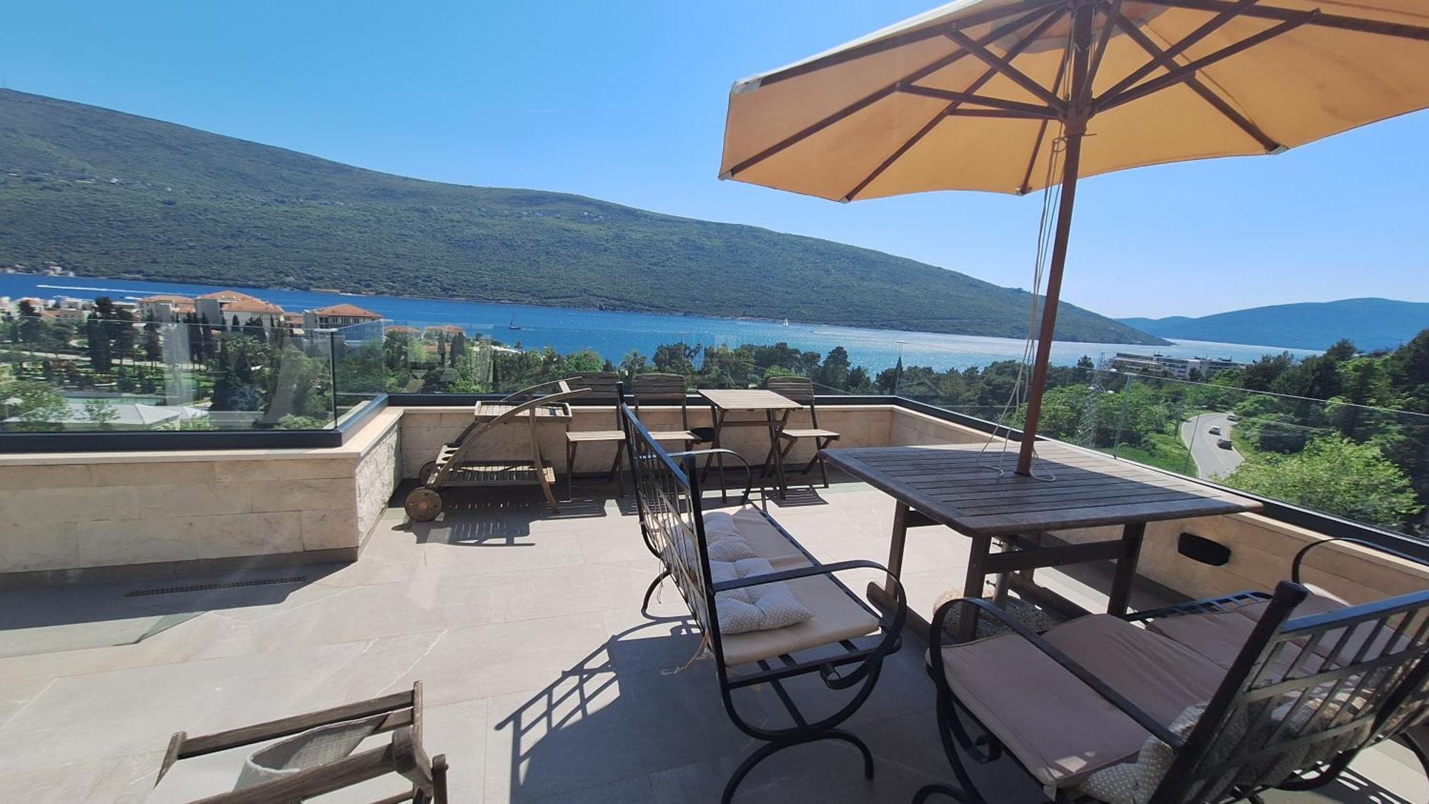 Porto Vista Penthouse Kumbor Διαμέρισμα Εξωτερικό φωτογραφία